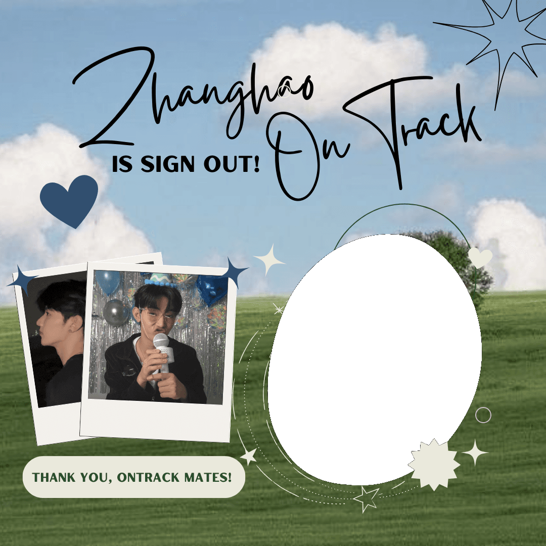 ZHANGHAO ON TRACK🔥🗿