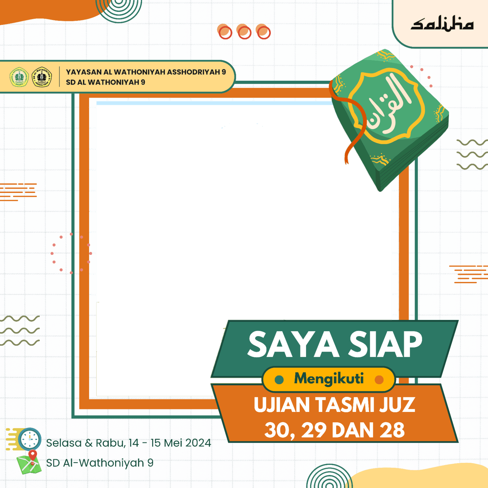 Ujian Tasmi' SALIHA Juz 30, 29 & 28