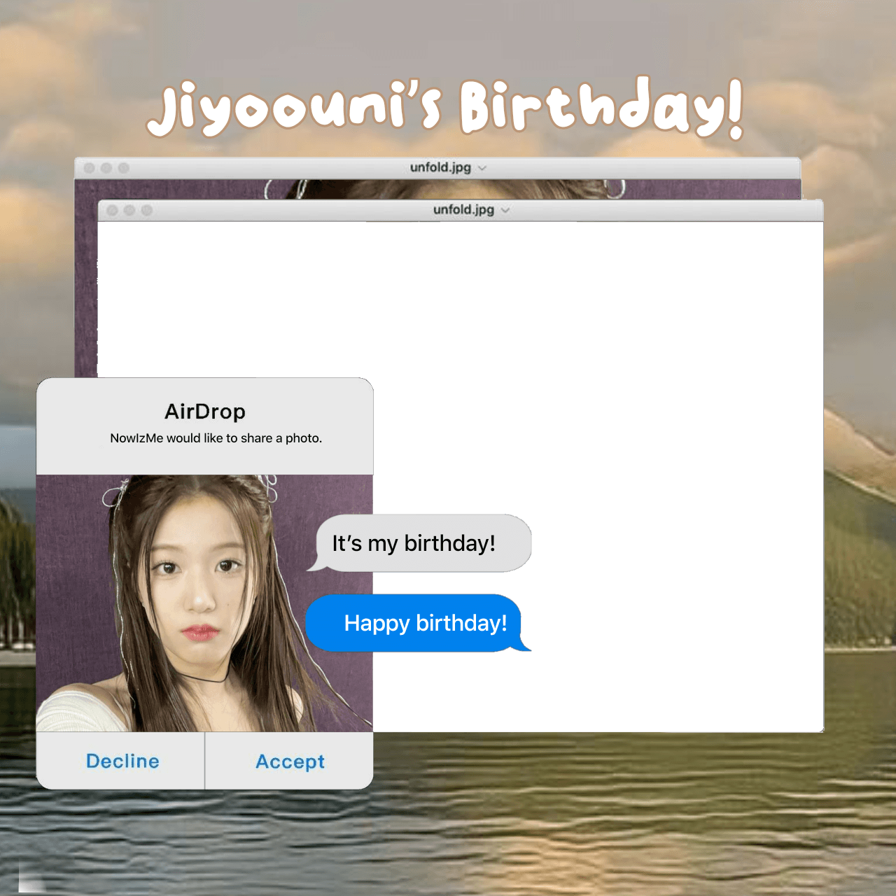 Jiyoouni’s Birthday >_<