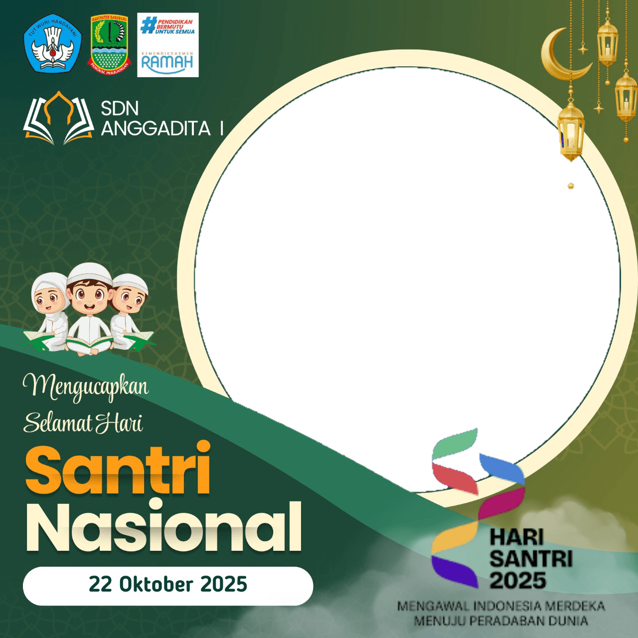 Hari Santri Nasional 2025 SDN ANGGADITA I
