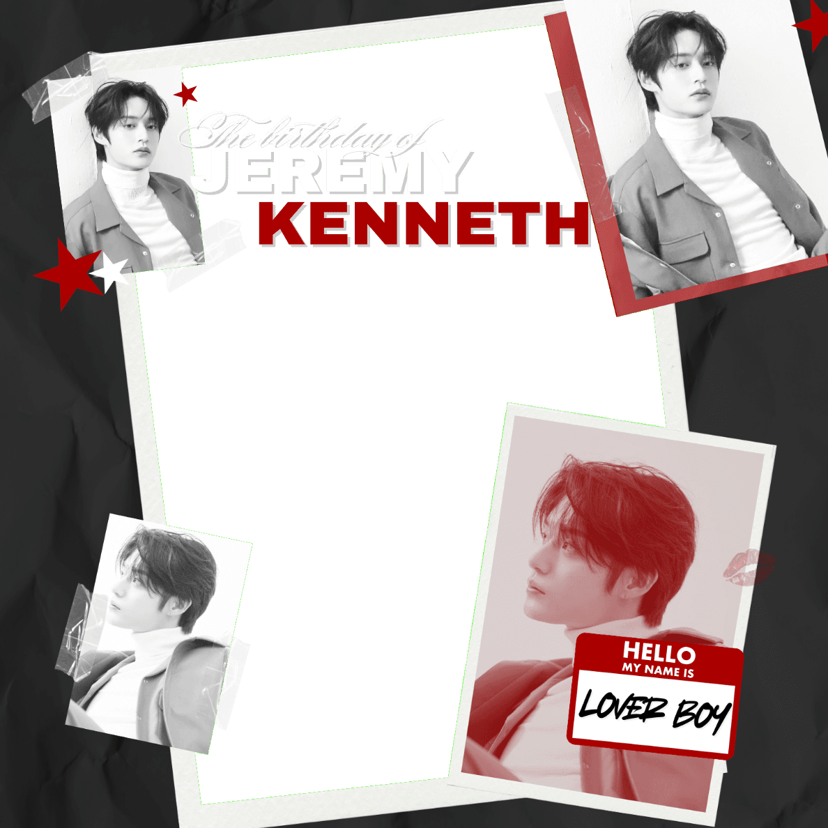 The Lover Boy, Jeremy Kenneth!