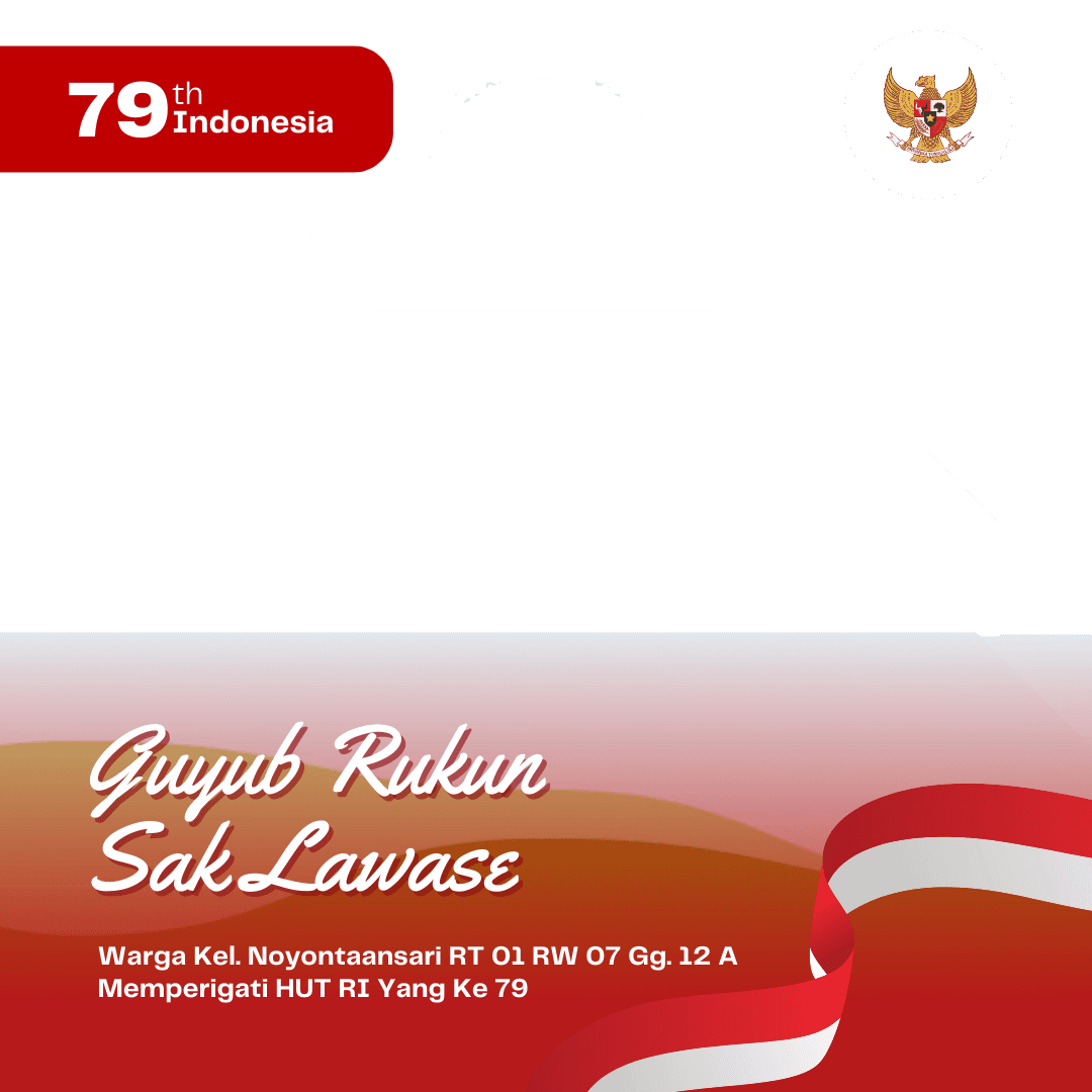Peringatan HUT RI Ke 79 Tahun di Noyontaansasri RT 01 RW 07 Gg. 12 A Pekalongan