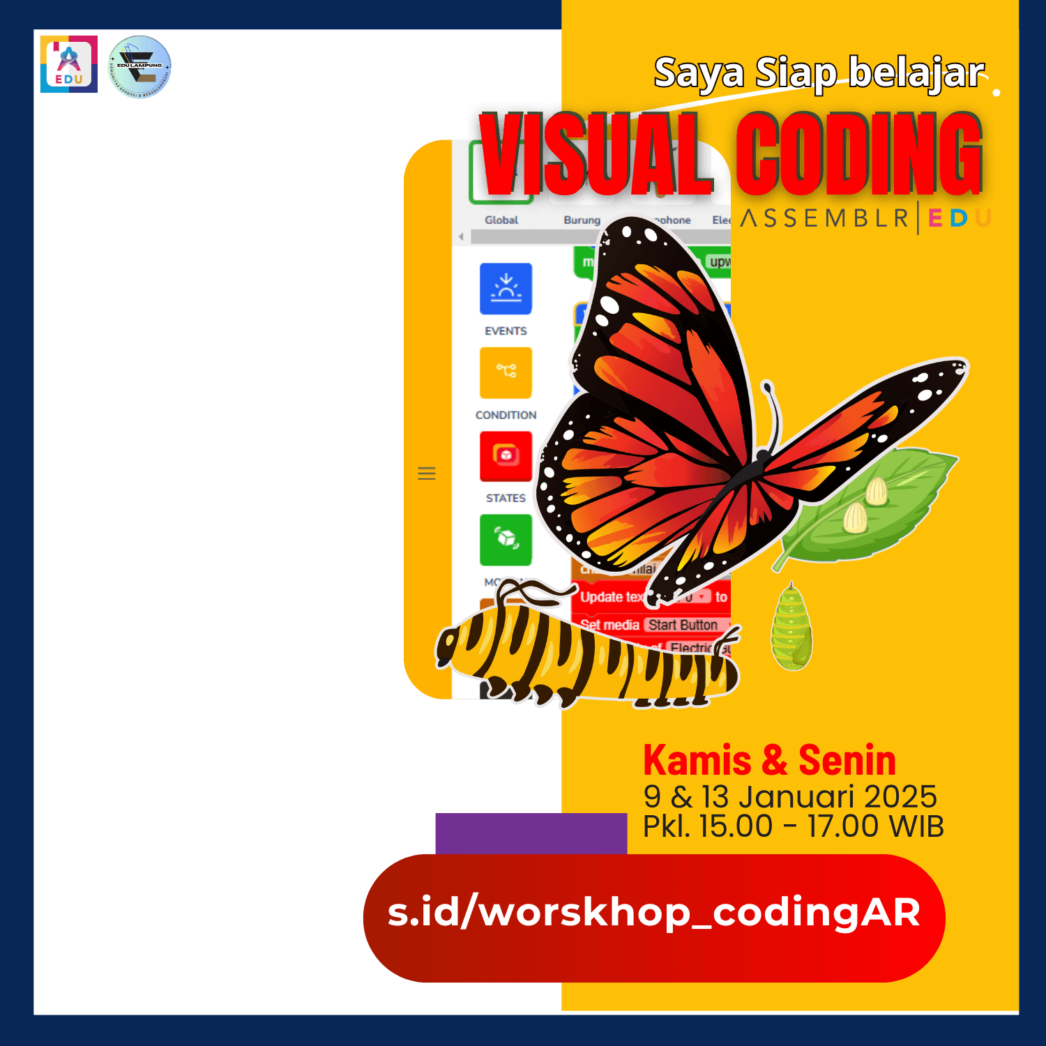 Saya Siap Belajar Visual Coding