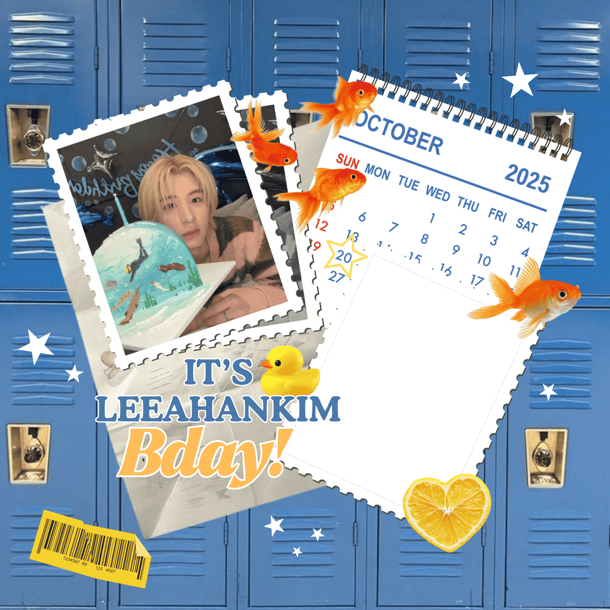 Welcome to Leeahankim’s Bday!