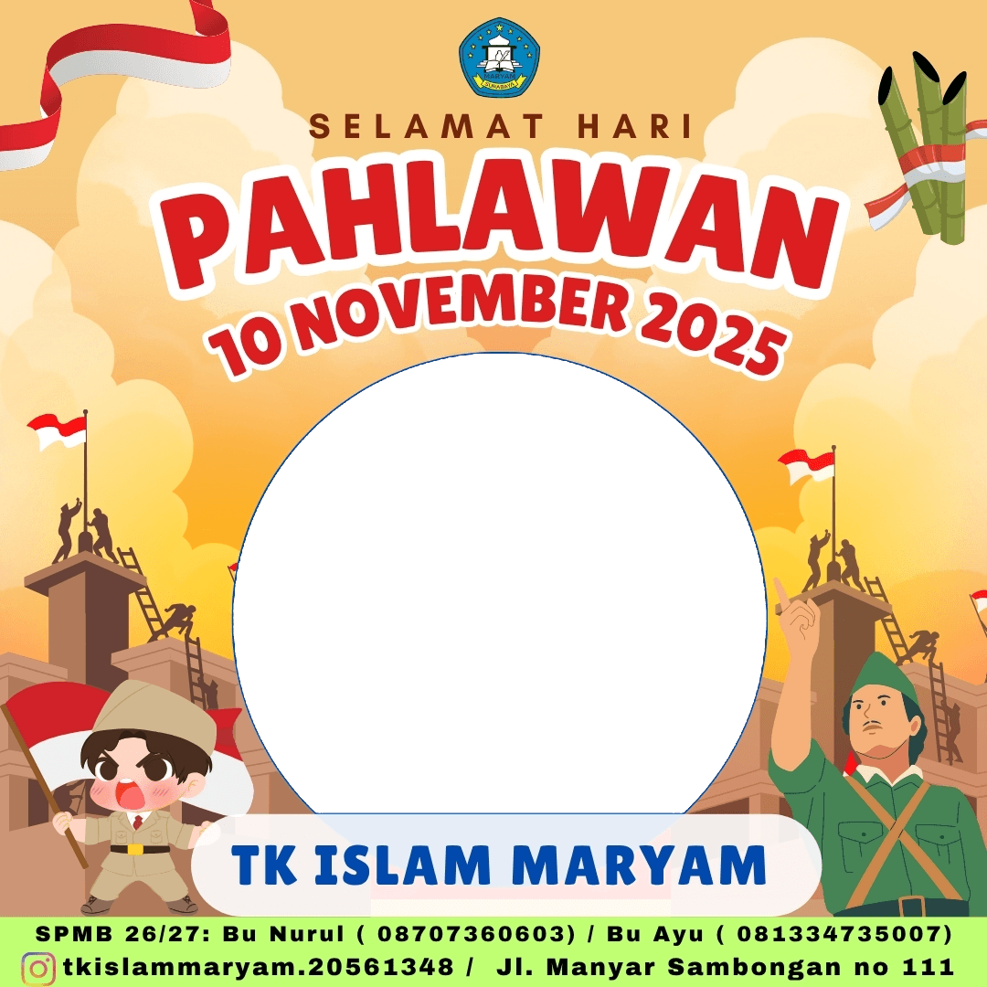 Hari Pahlawan TK Islam Maryam