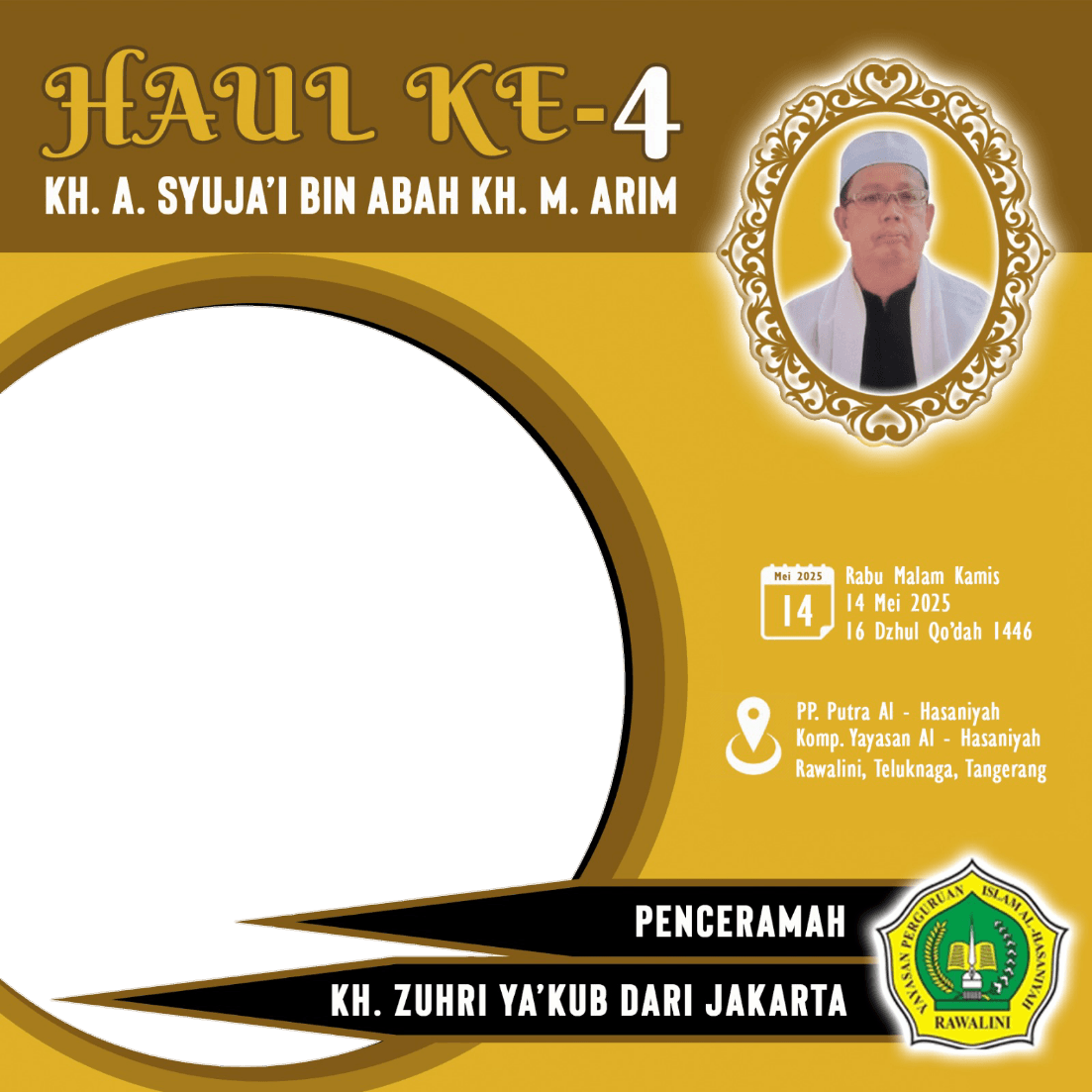 Haul ke 4 abah kh a syujai rawalini
