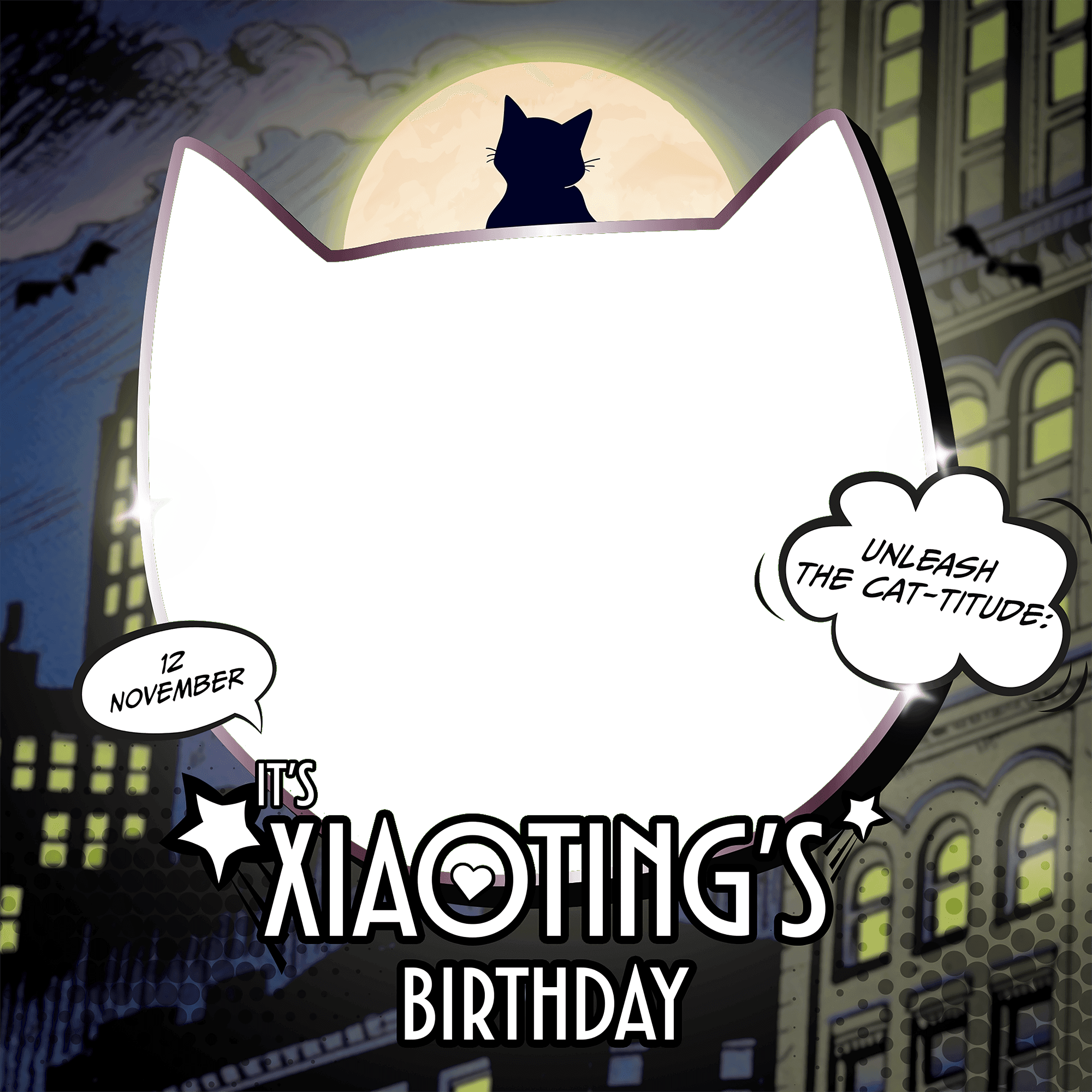 Unleash the Cat–titude: Xiaoting's Birthday!