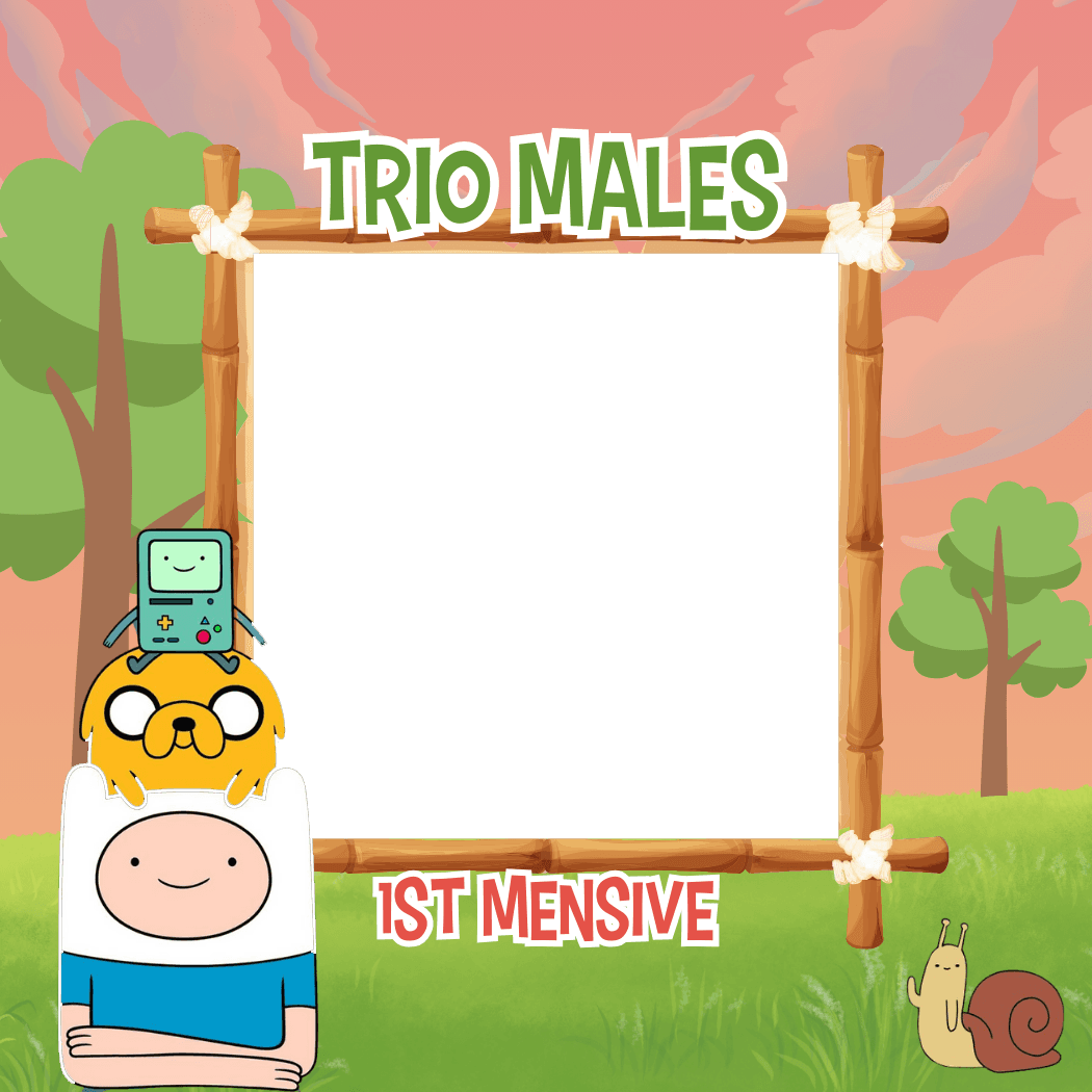 Trio Males 1st Mensive