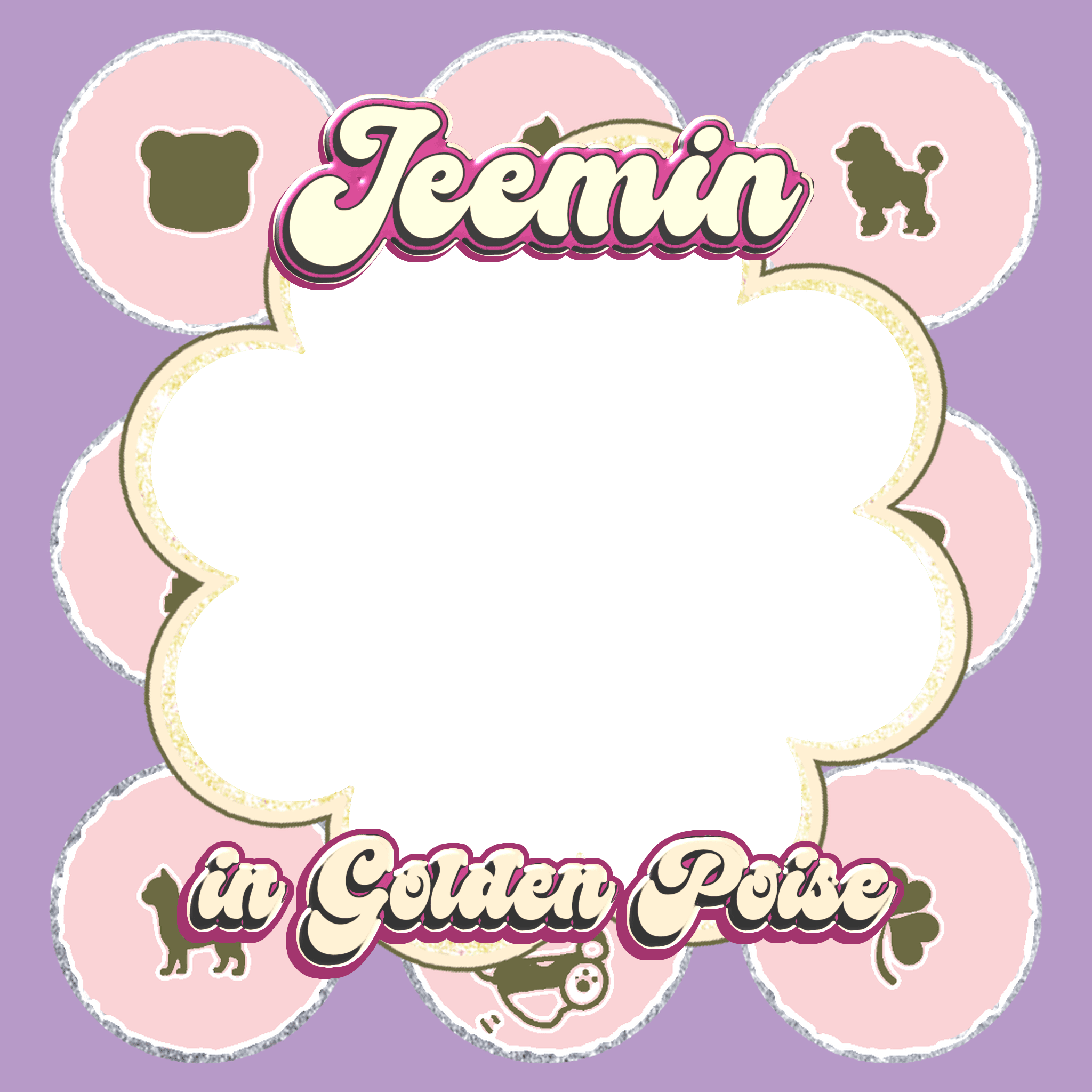 JEEMIN IN GOLDEN POISE.