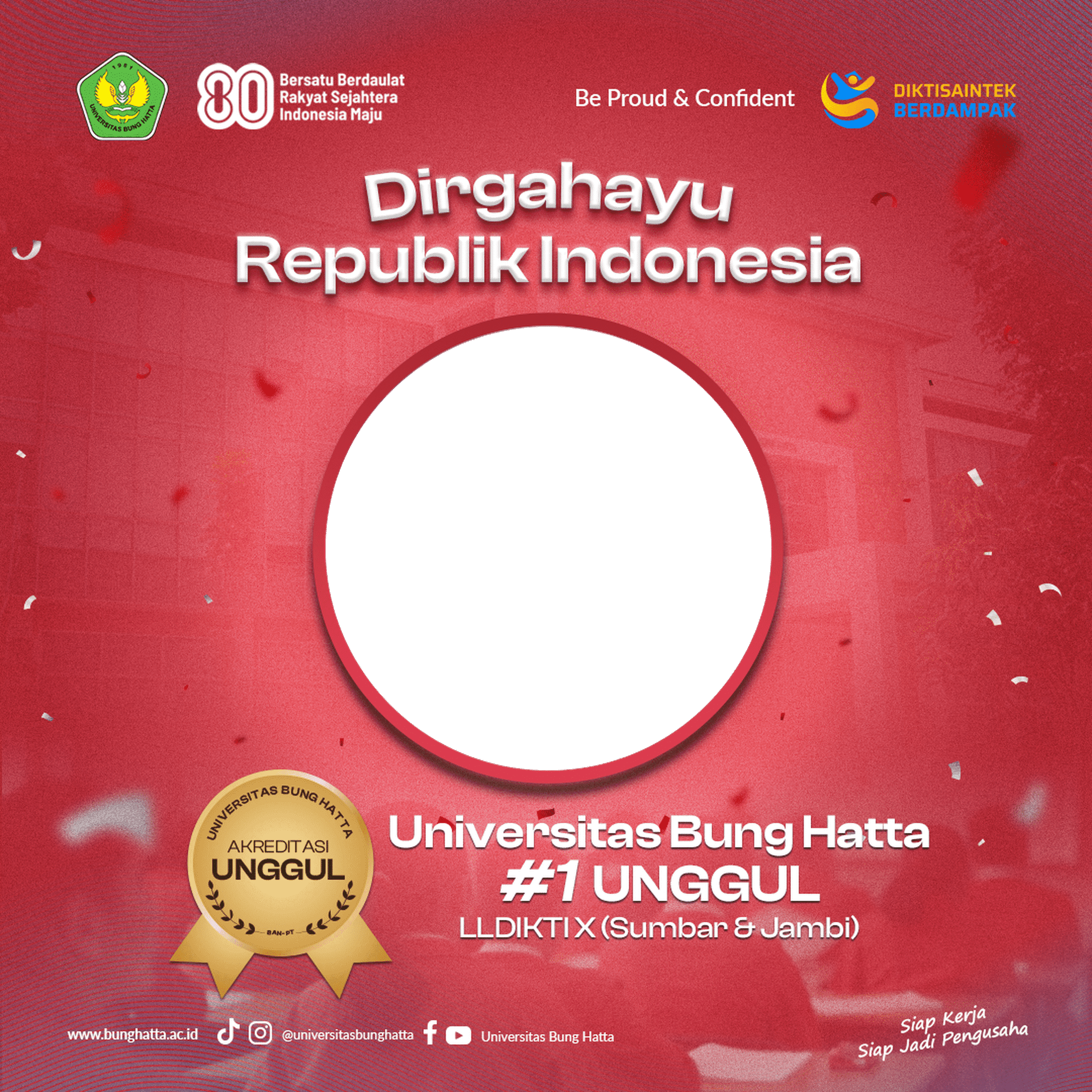 Universitas Bung Hatta RI ke80
