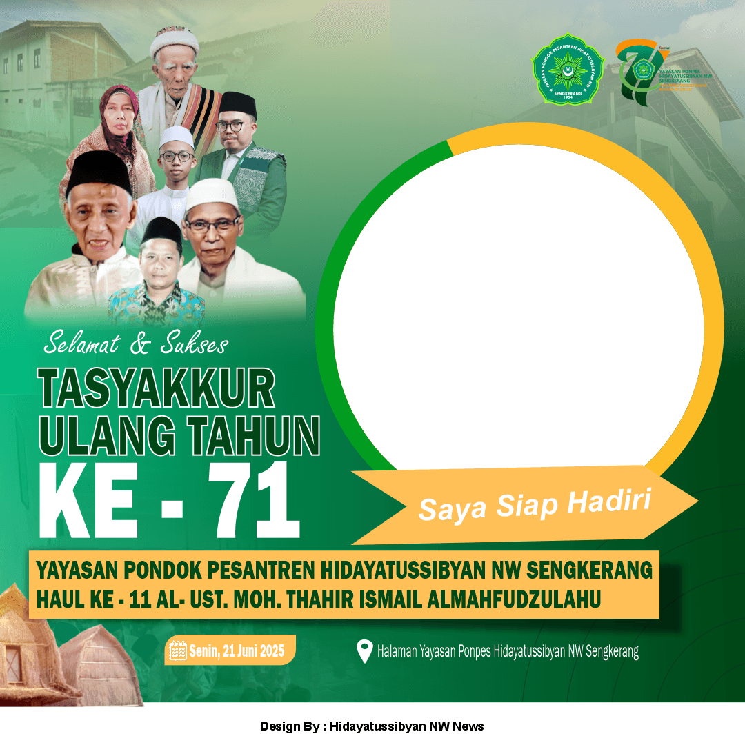Tasyakkur Yayasan Ponpes Hidayatussibyan Ke - 71