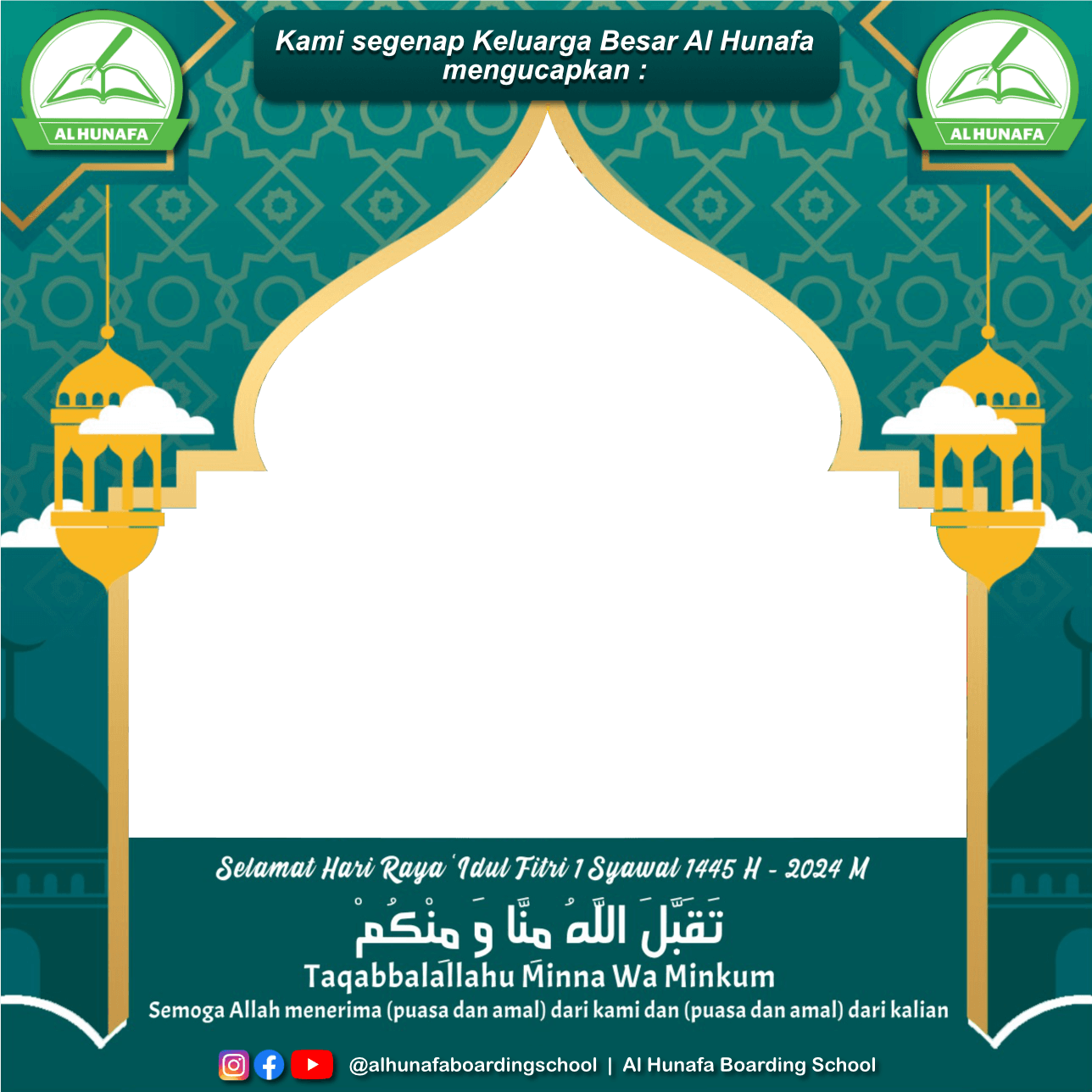 Tahniah Idul Fitri 1445H - AL HUNAFA