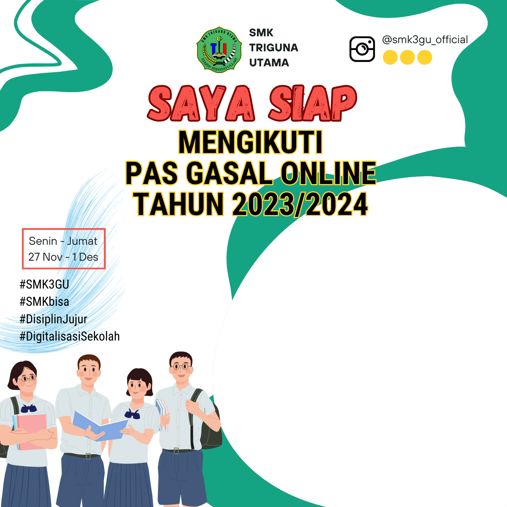 Siap PAS Gasal 2023/2024