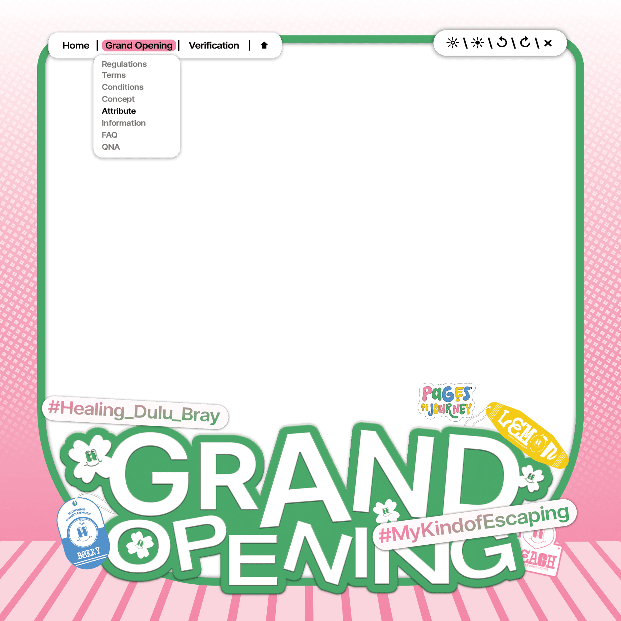 Pages of Journey Grand Opening