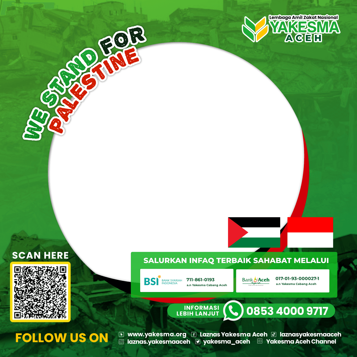 YAKESMA PEDULI PALESTINA