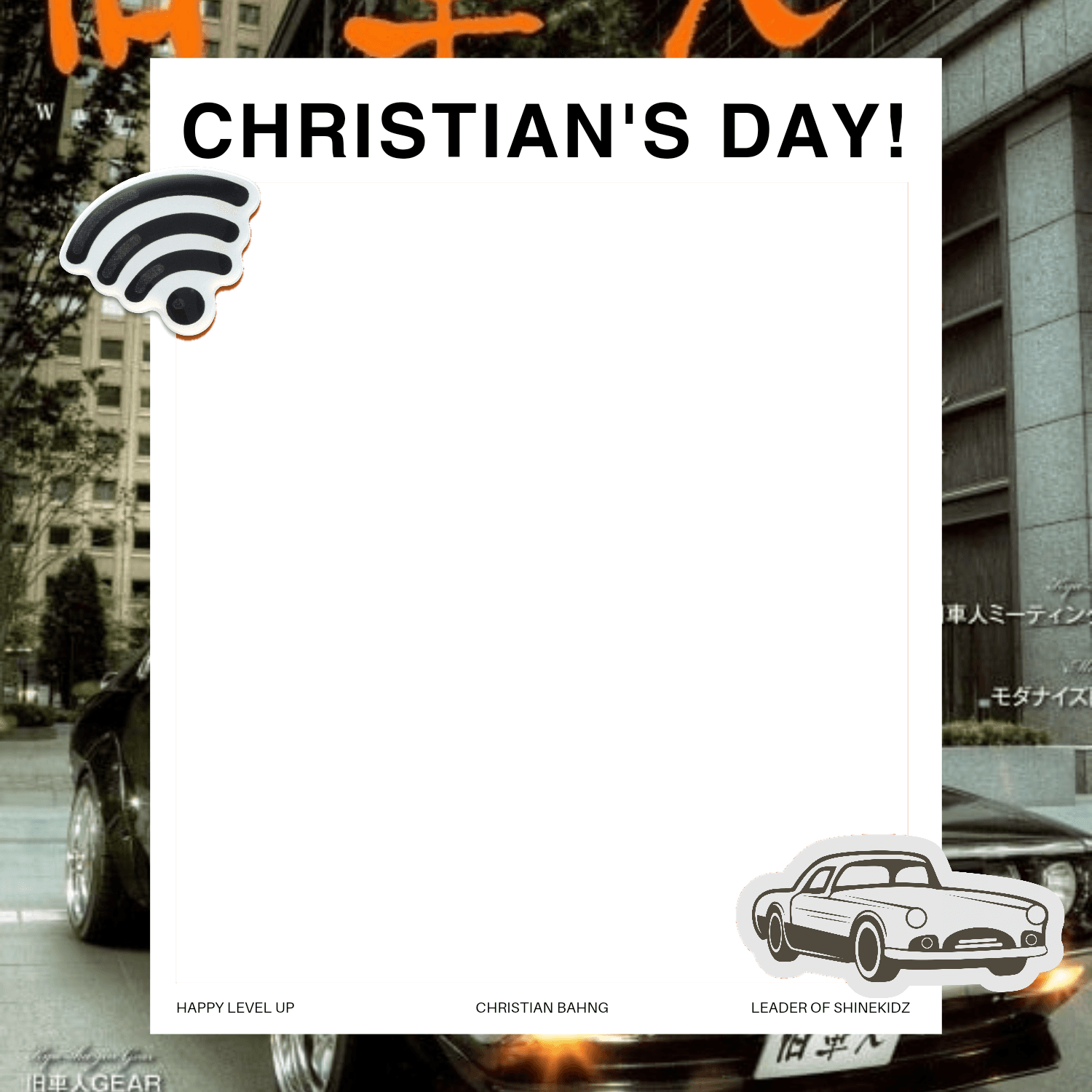 Christian's Birthday!