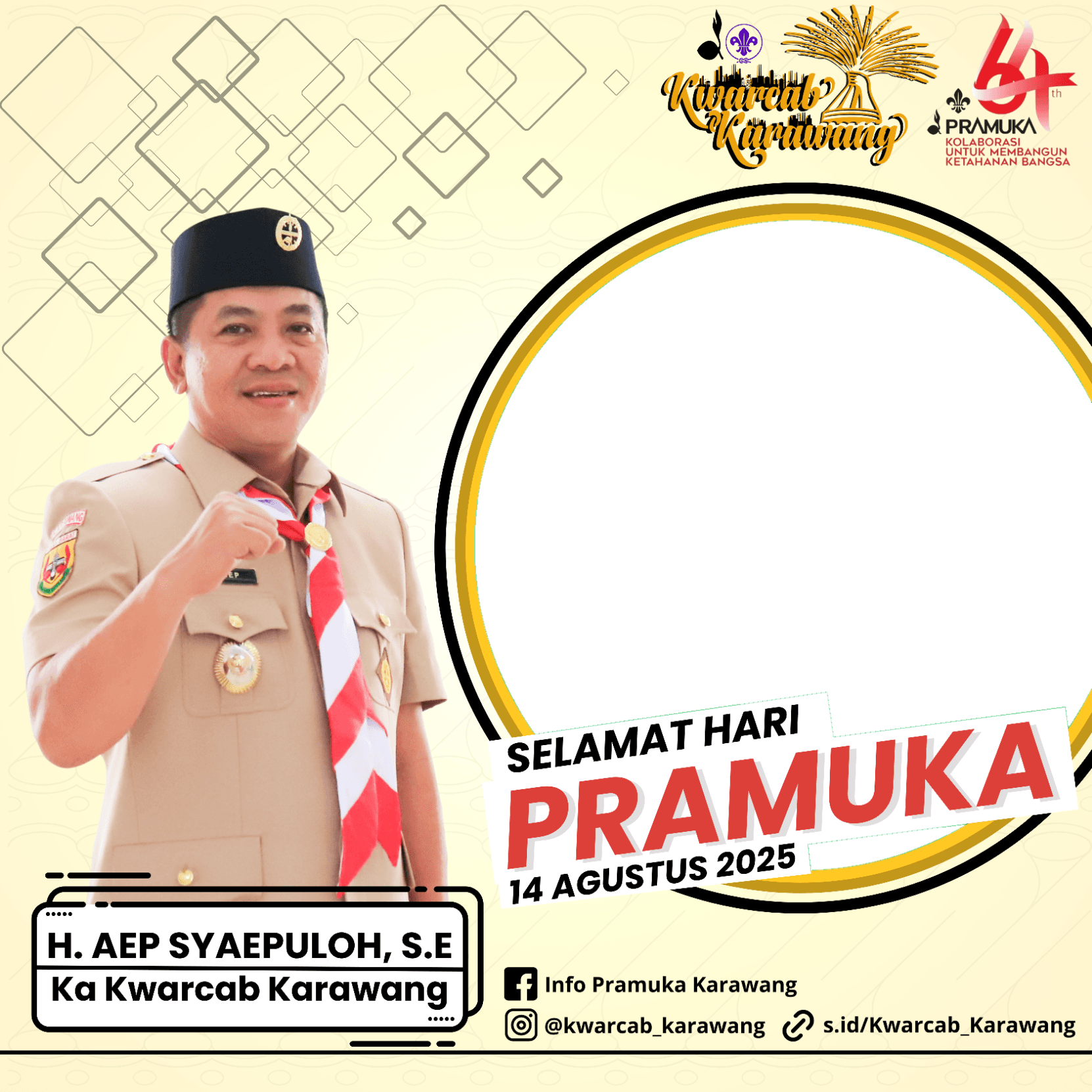 Hari Pramuka ke-64 Kwarcab Karawang