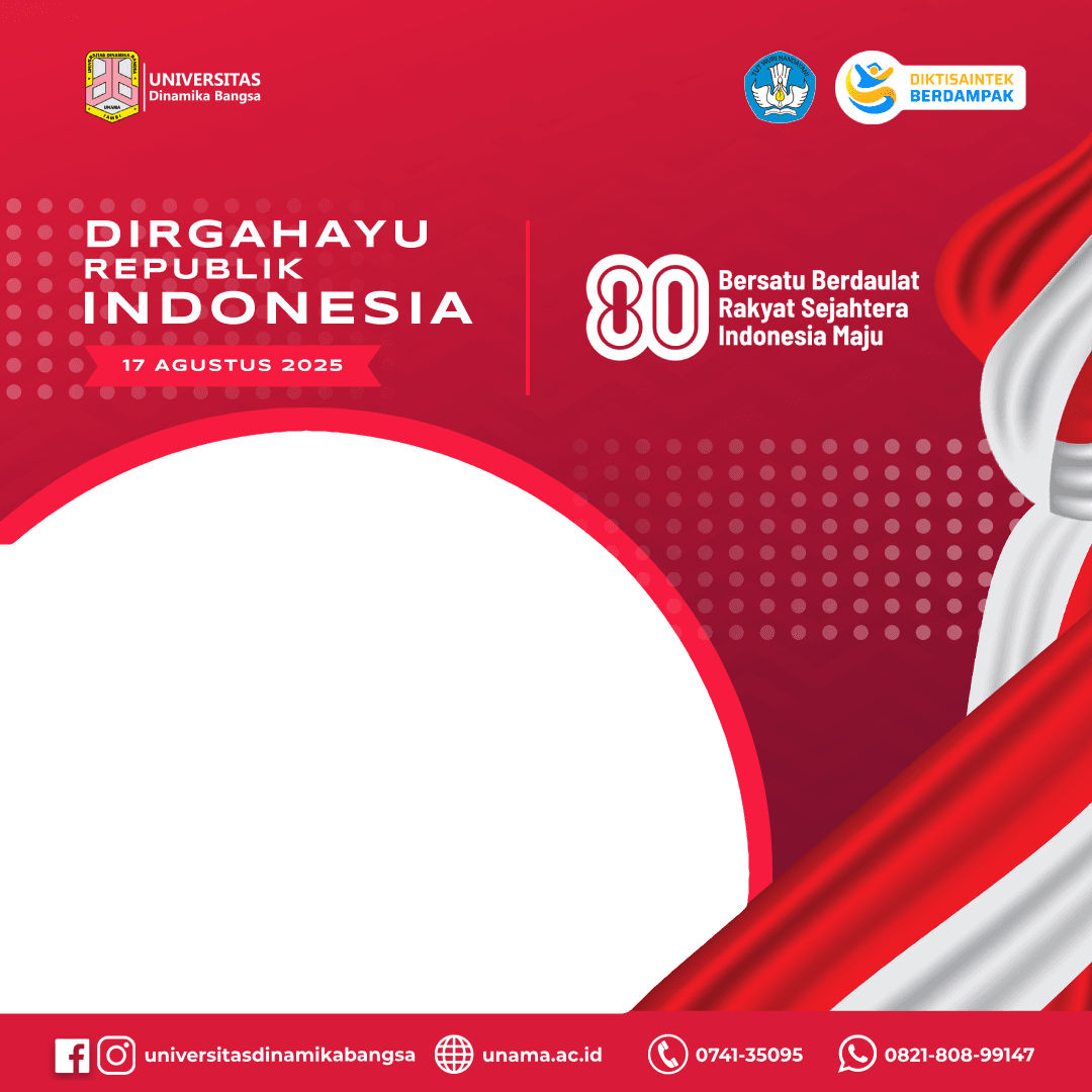 HUT RI ke 80 UNAMA