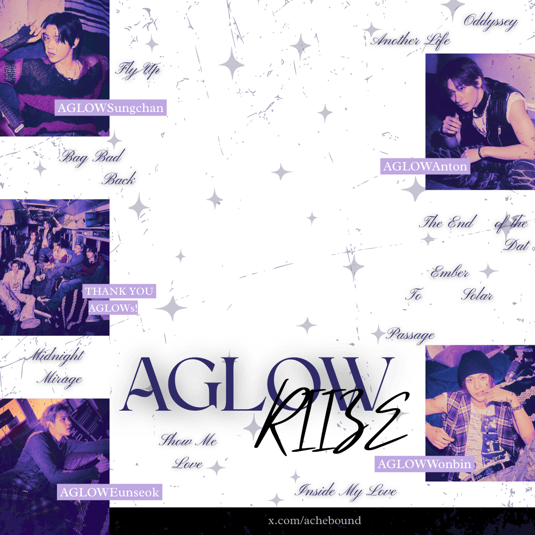 AGLOWRIIZE x AGLOWSungchan