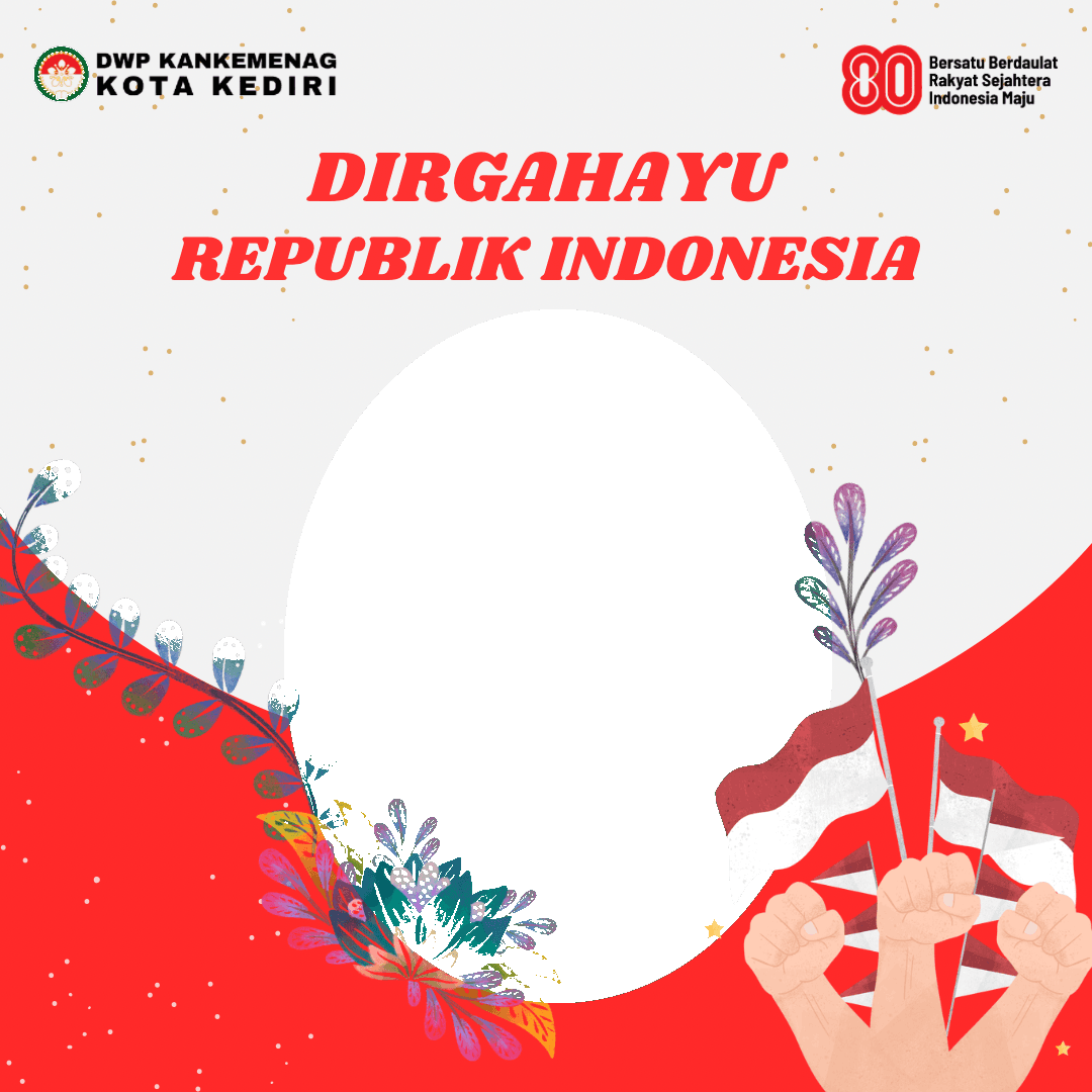 HUT RI 80 DWP Kankemenag Kota Kediri