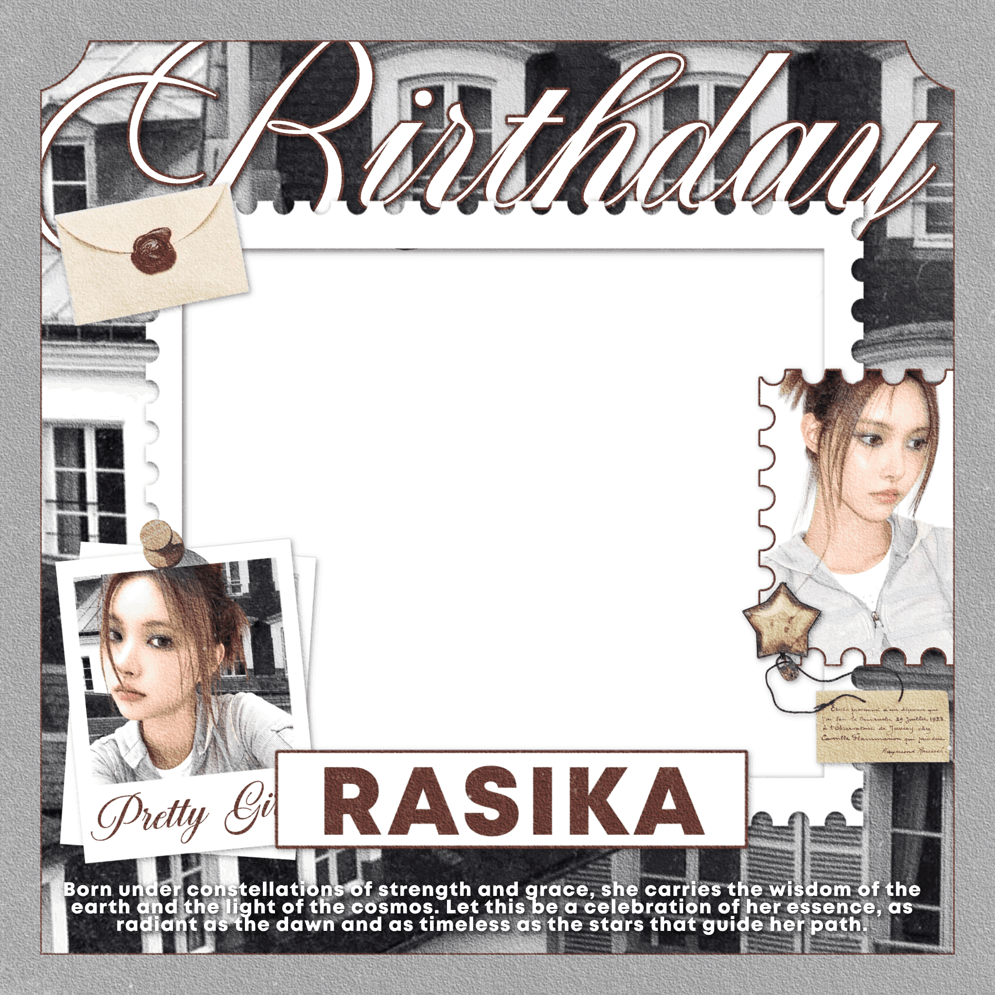 It's Rasika Bornday