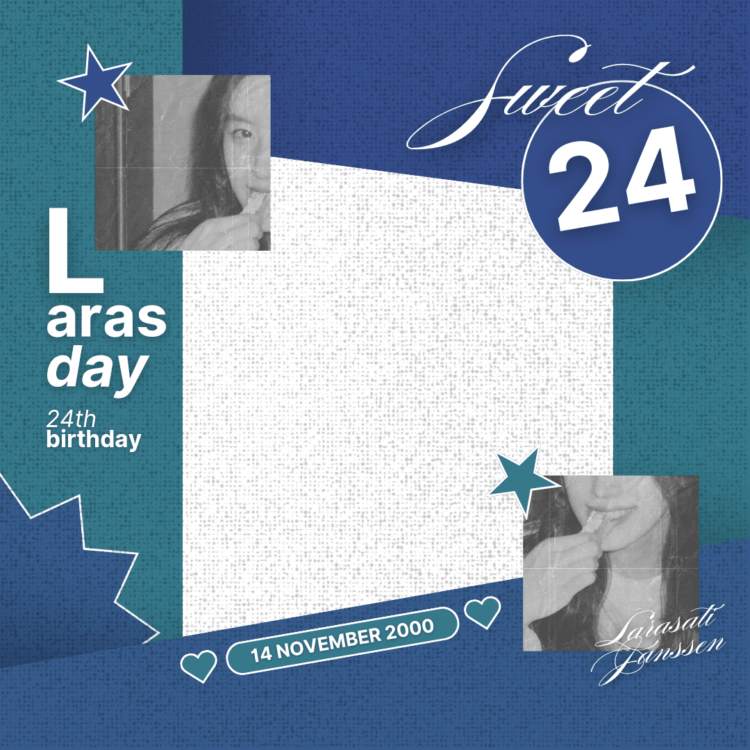 Sweet 24: Gefeliciterd, Laras!
