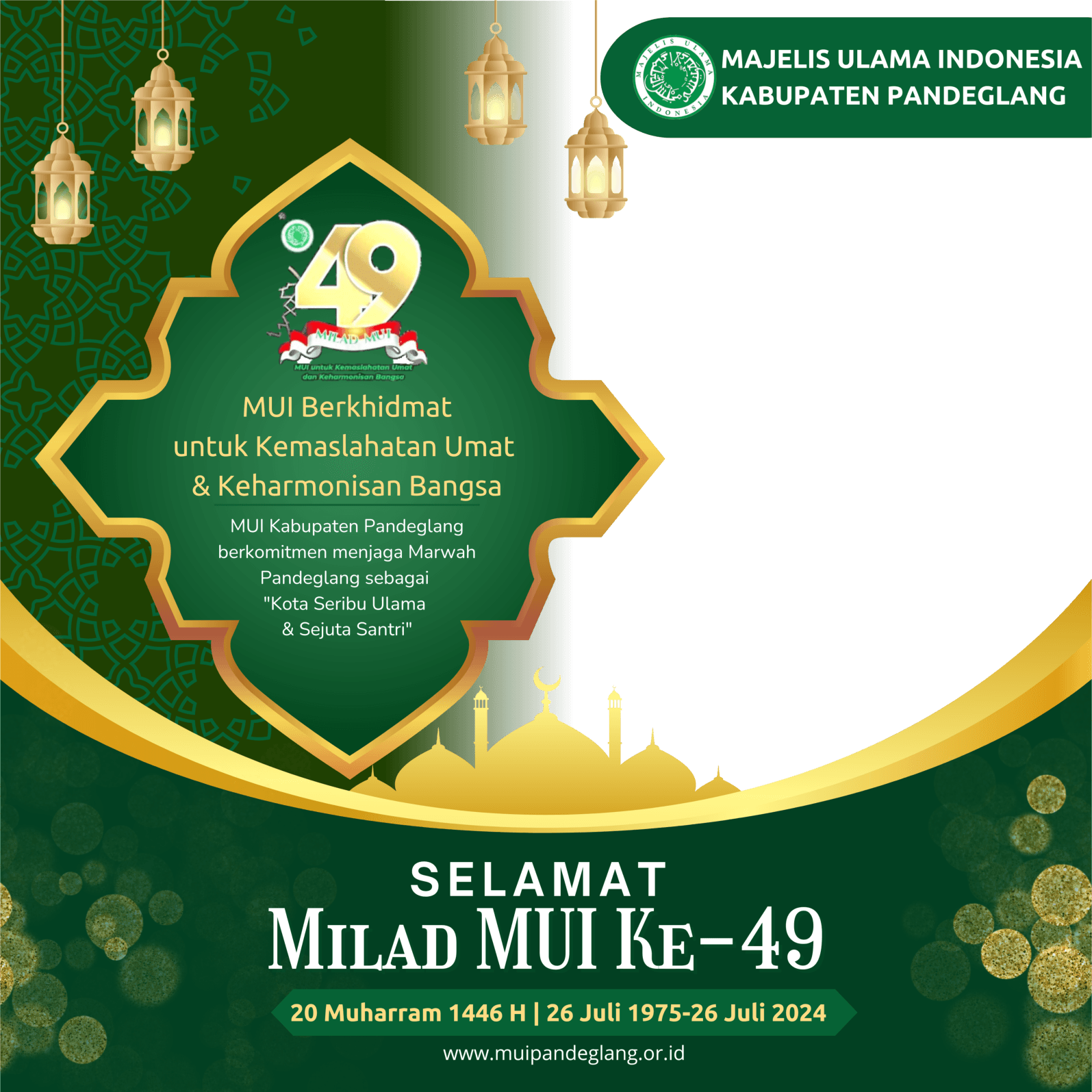 Selamt Milad MUI 49
