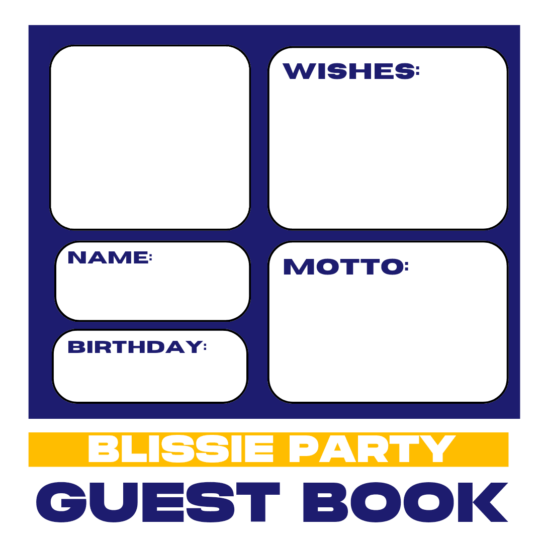Guest Book Blissie