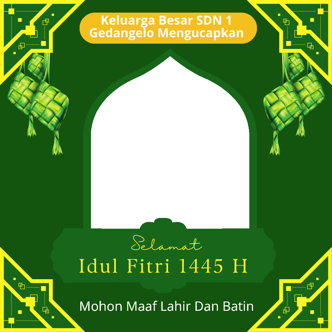 Idul fitri SDN 1 Gedangelo 2024