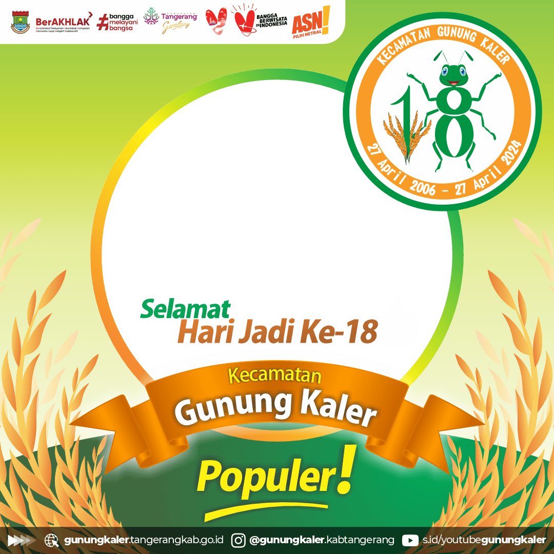 HUT 18 Gunung Kaler