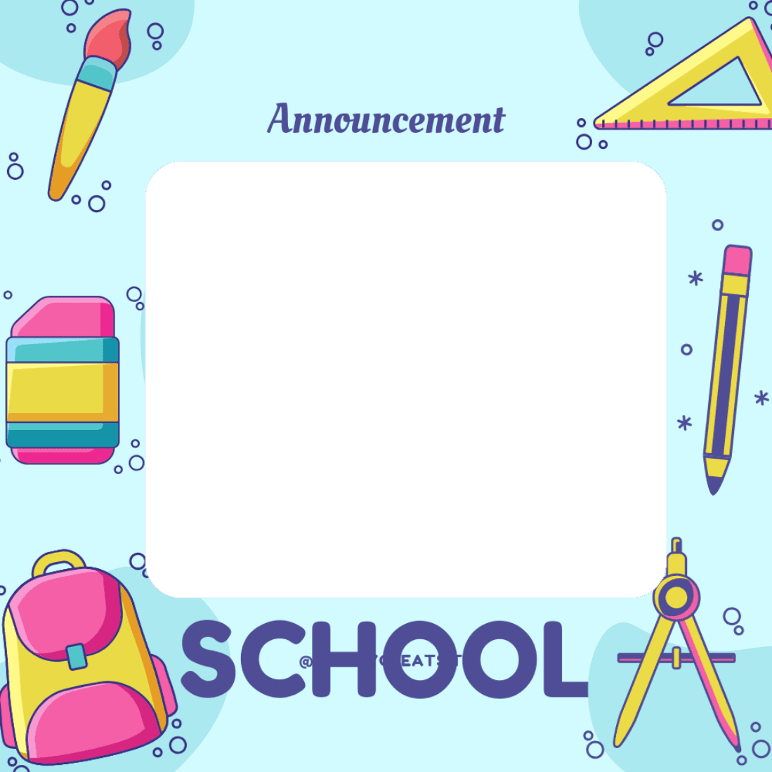 Welcome back to school