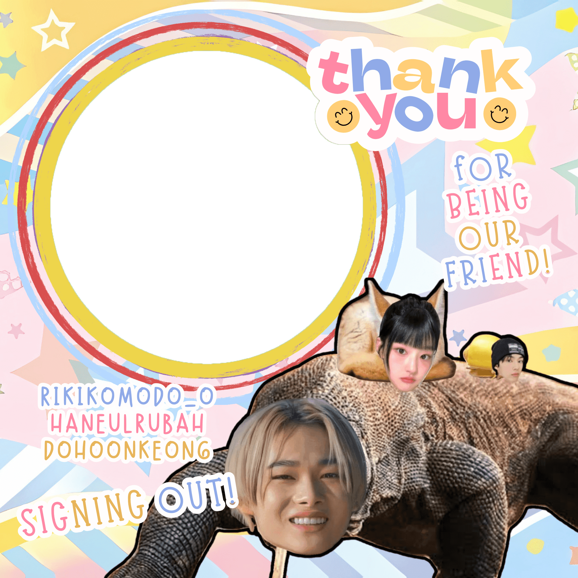 Haneul Rubah, Riki Komodo, Dohoon Keong!