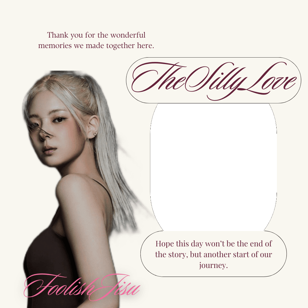 FoolishJisu's little gift for you! 💌