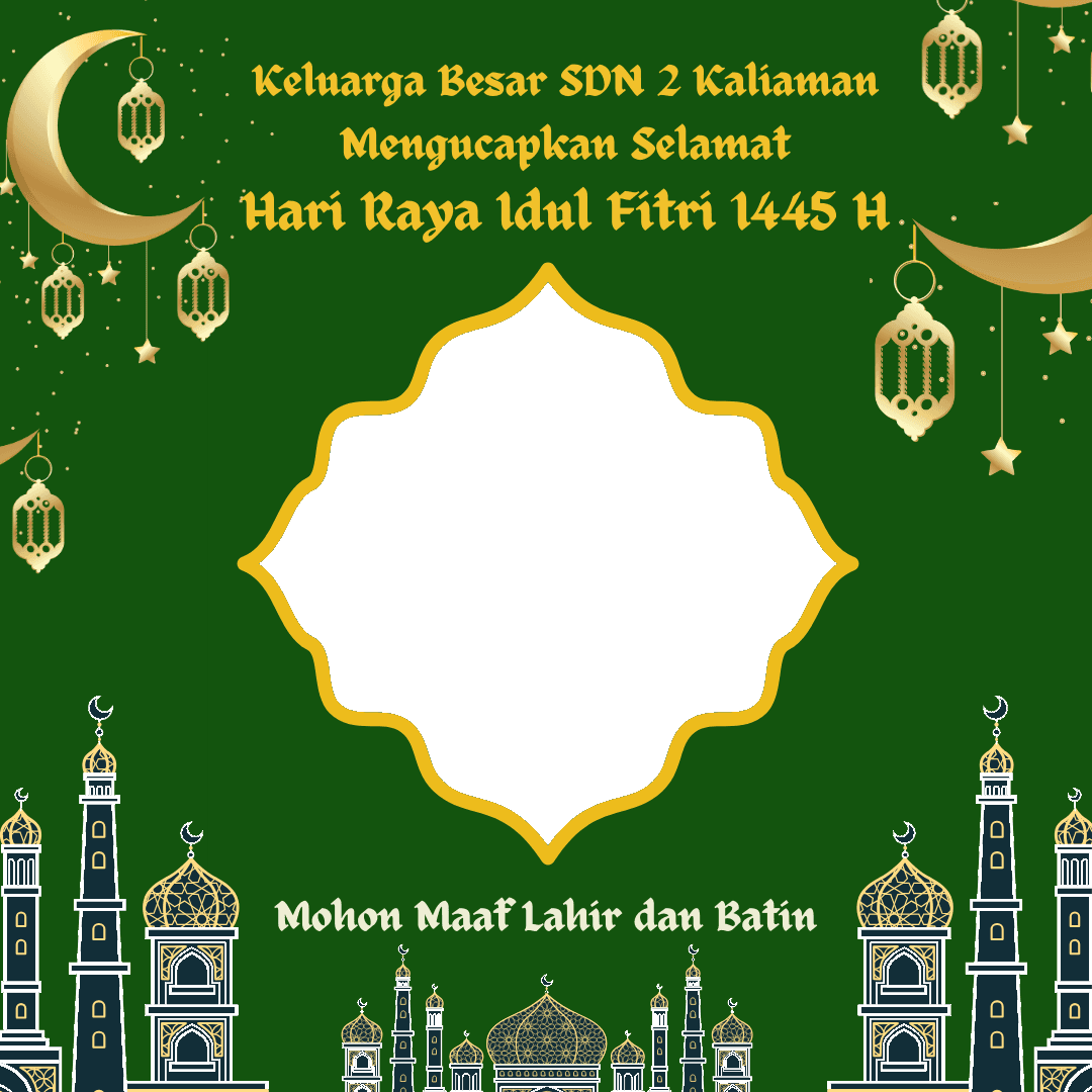 Idul fitri SDN 2 Kaliaman 2024