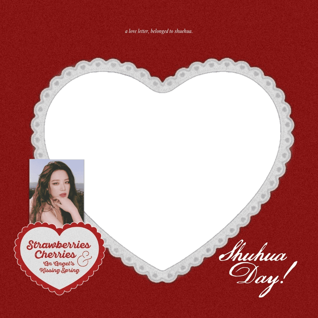 Today shuehua’s day!