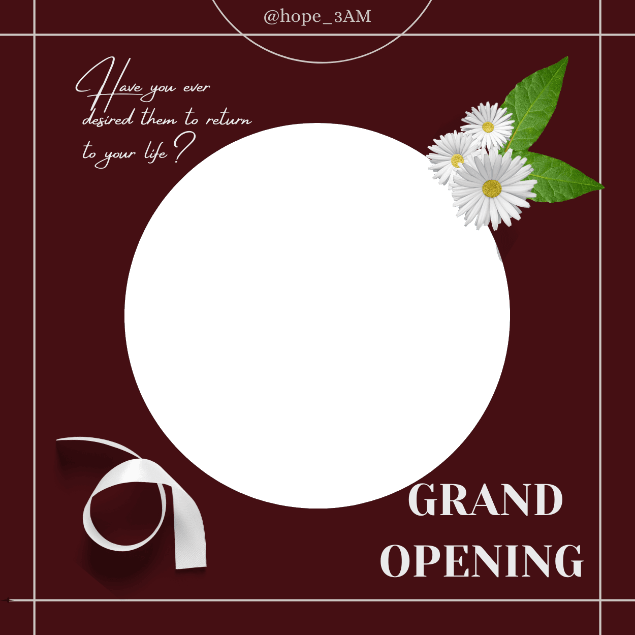 3AM's GRAND OPENING