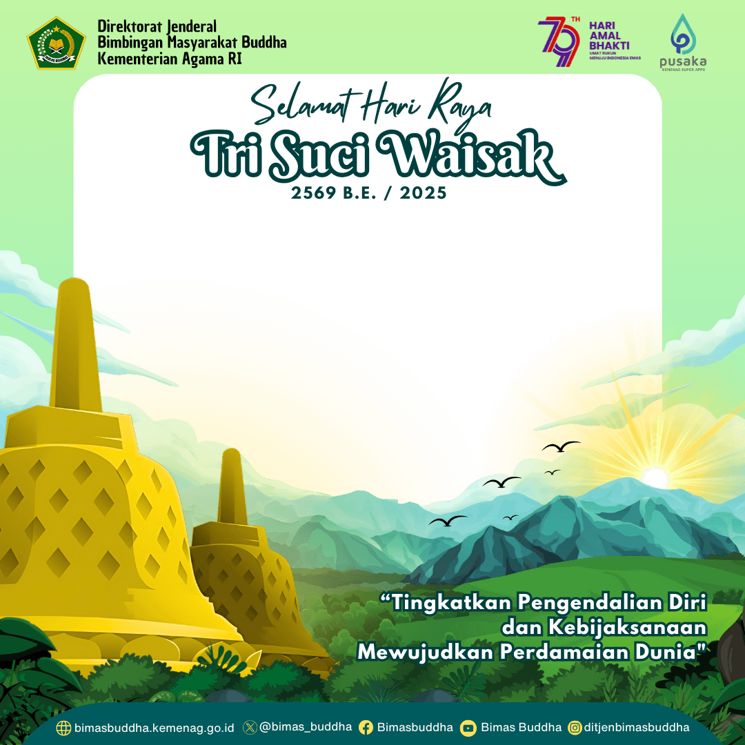 Hari Raya Tri Suci Waisak 2569 B.E / 2025