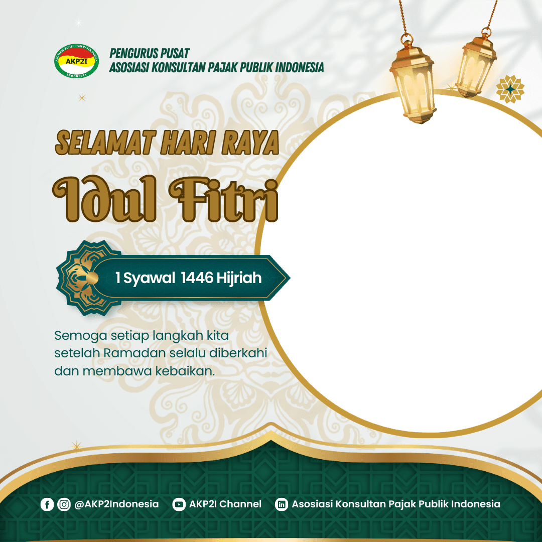 Idul Fitri 1 Syawal 1446 Hijriah