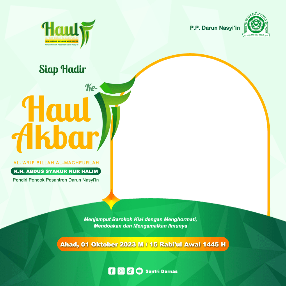 HAUL KE-22 K.H. ABDUS SYAKUR NUR HALIM