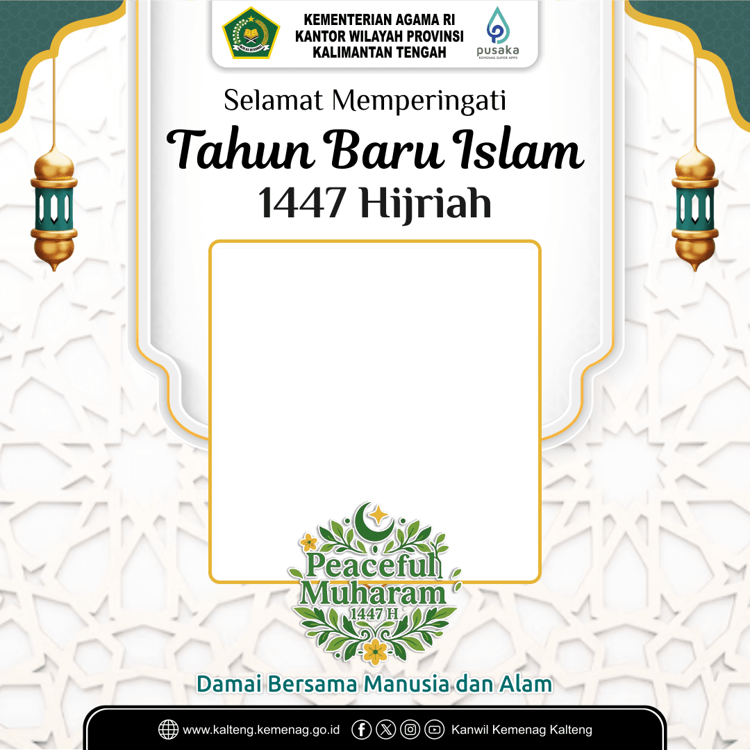 Memperingati Tahun Baru Islam 1 Muharam1447 H/2025 M