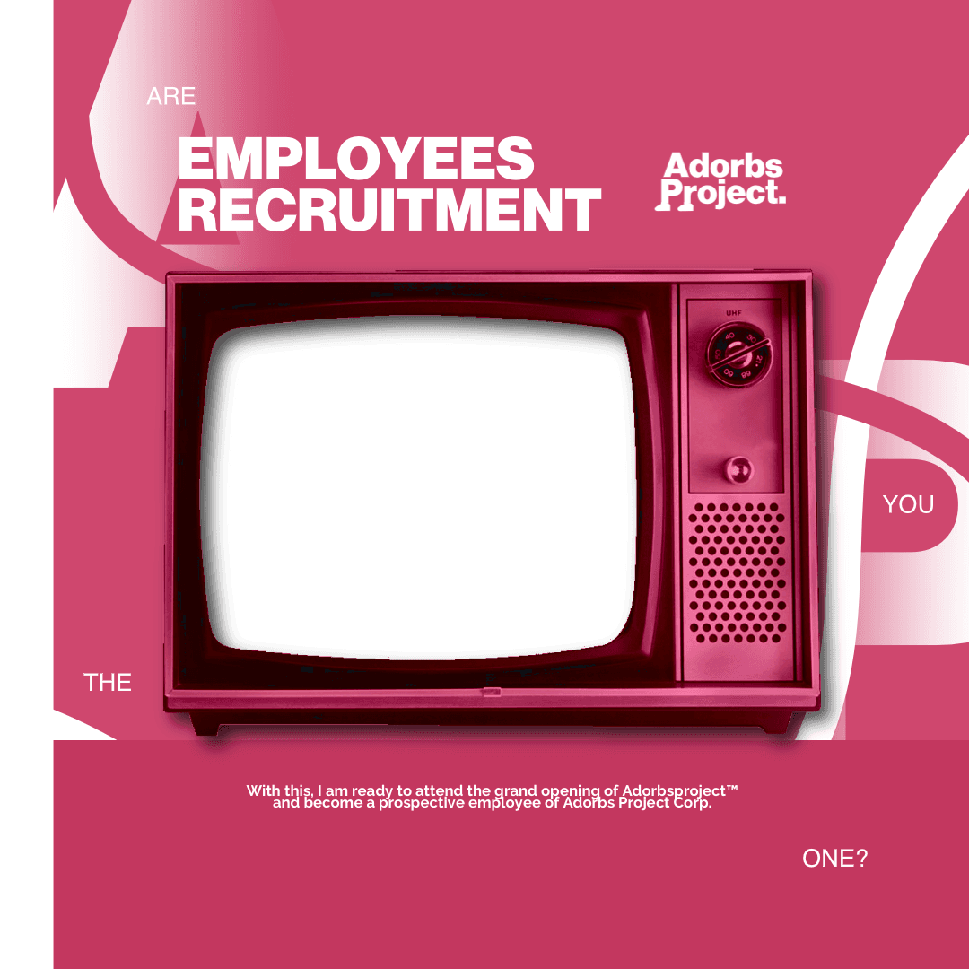 AdorbsProject™ Open Recruitment!
