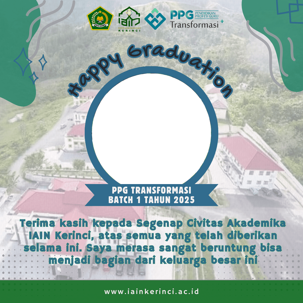 HAPPY GRADUATION PPG BATCH 1 TAHUN 2025