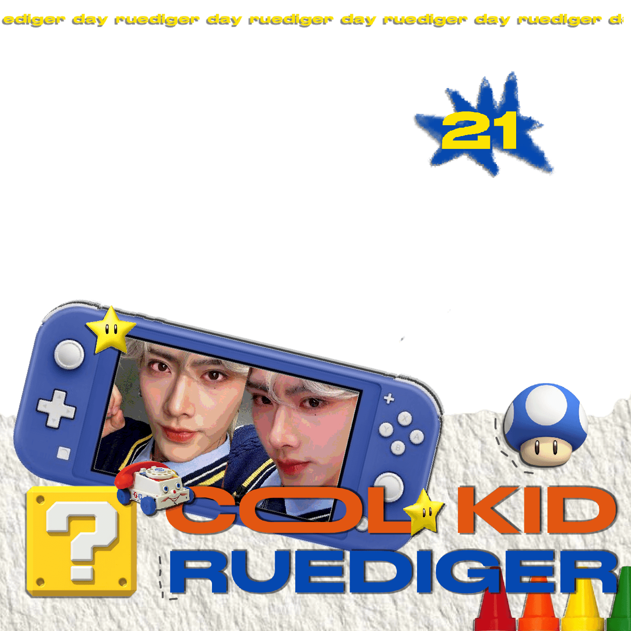RUEDIGER DAY!