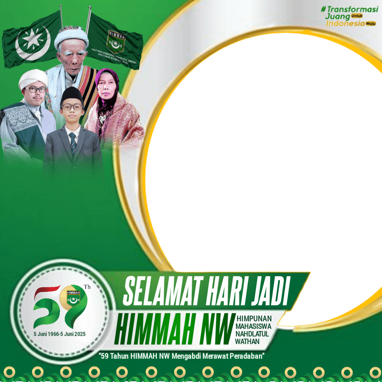 Selamat HADI HIMMAH NW Ke- 59