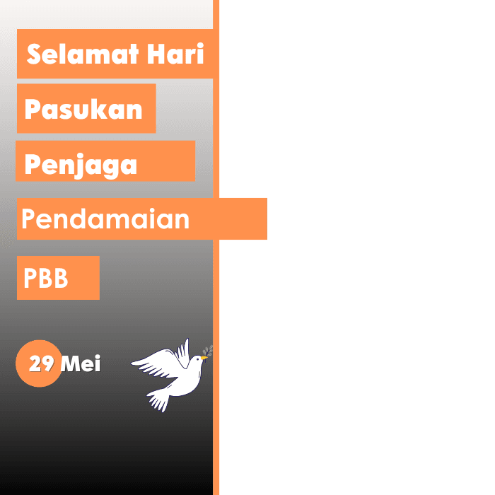 hari internasional penjaga perdamaian PBB