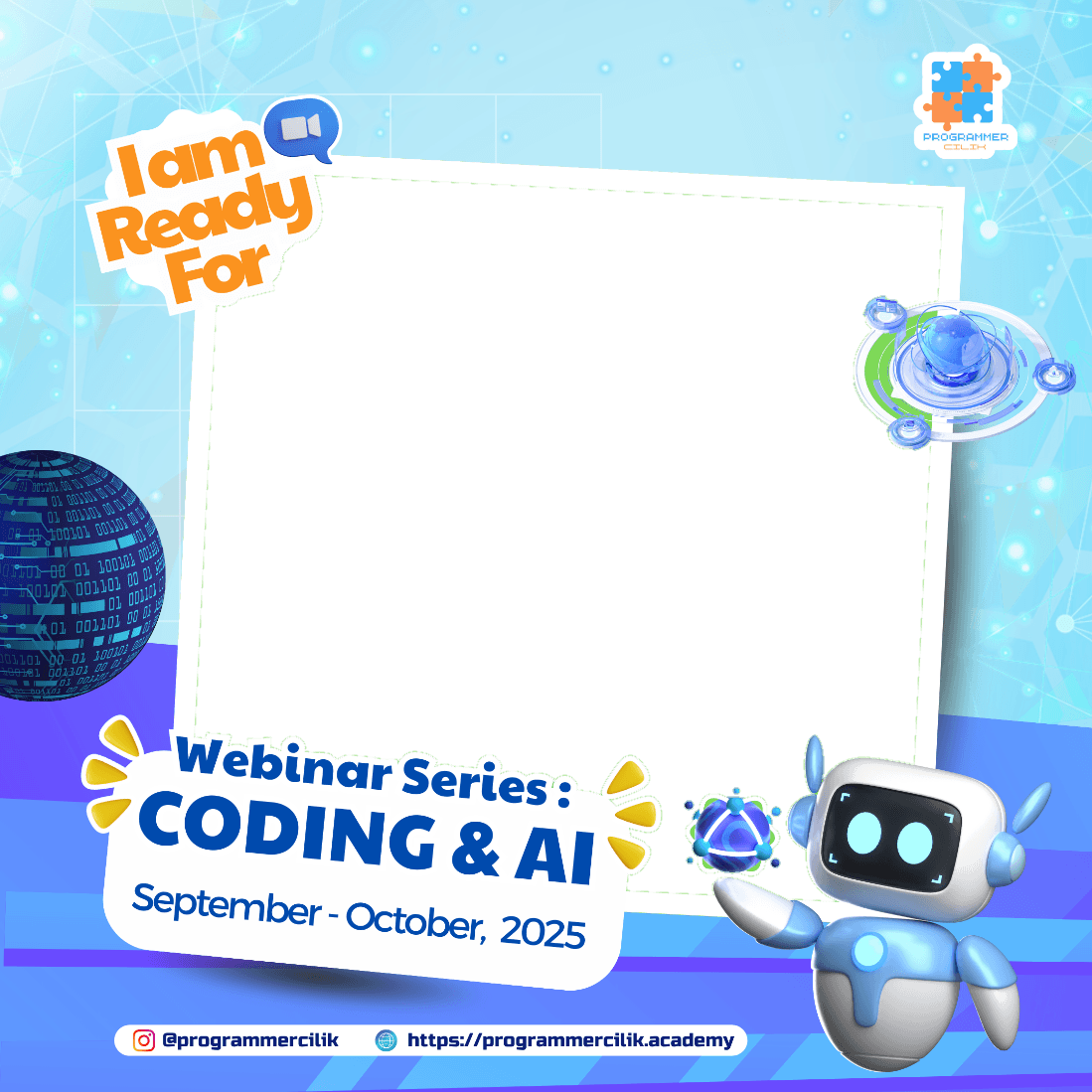 Webinar Series Coding & AI Programmer Cilik