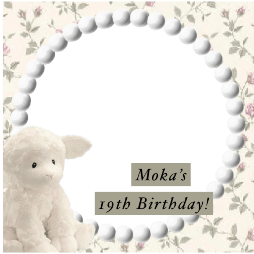 Moka’s Birthday.
