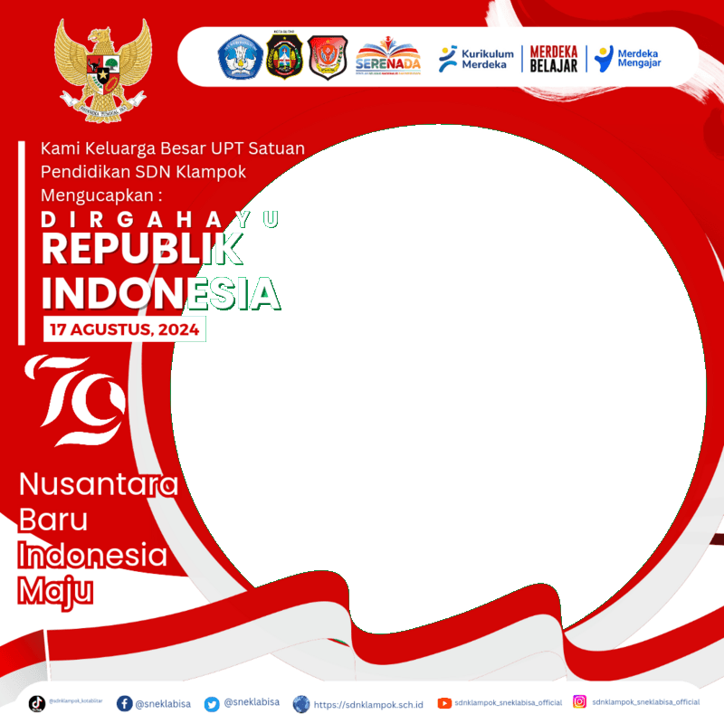 SNEKLA : DIRGAHAYU RI 79