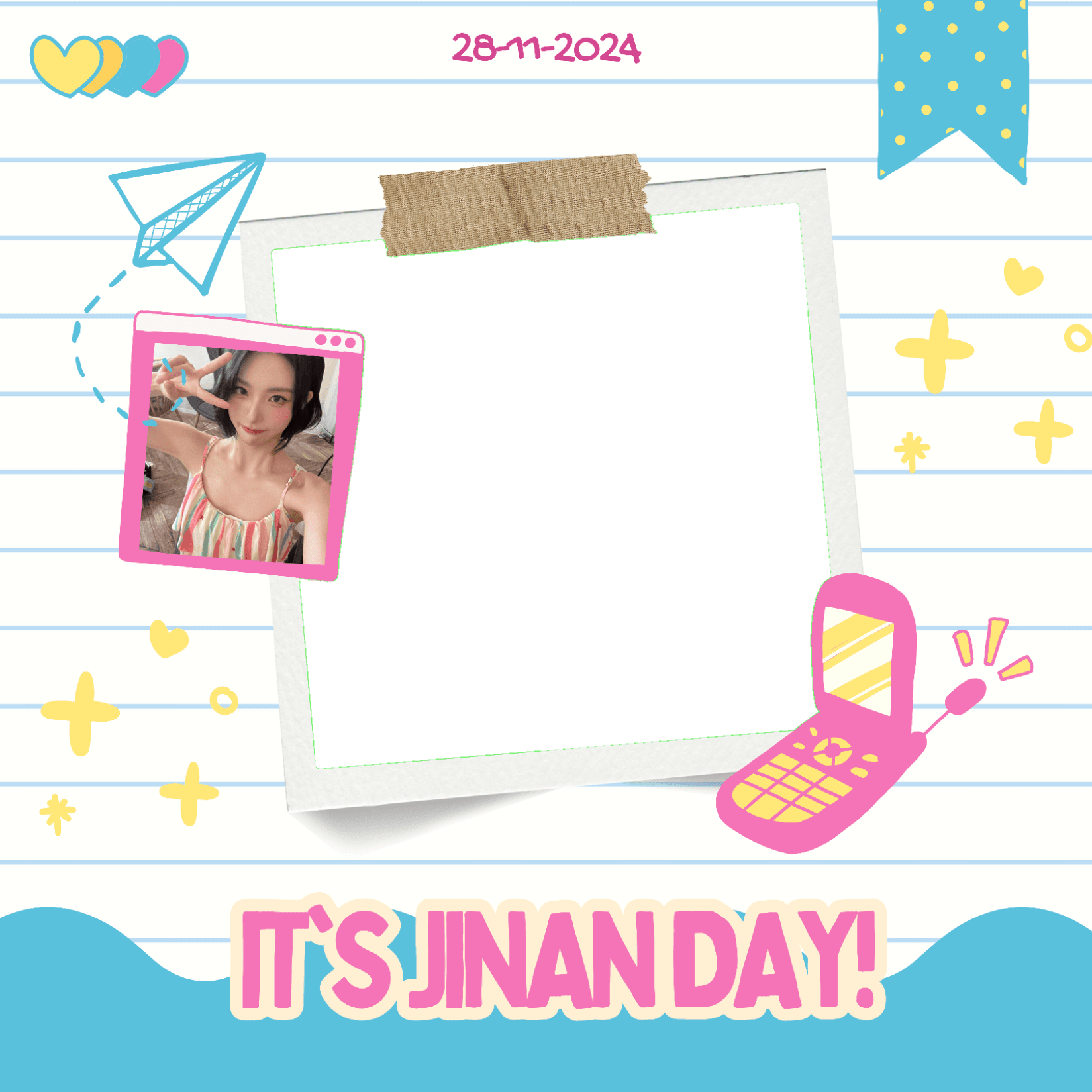 Jinan day!! Yippie!! My BFF!!