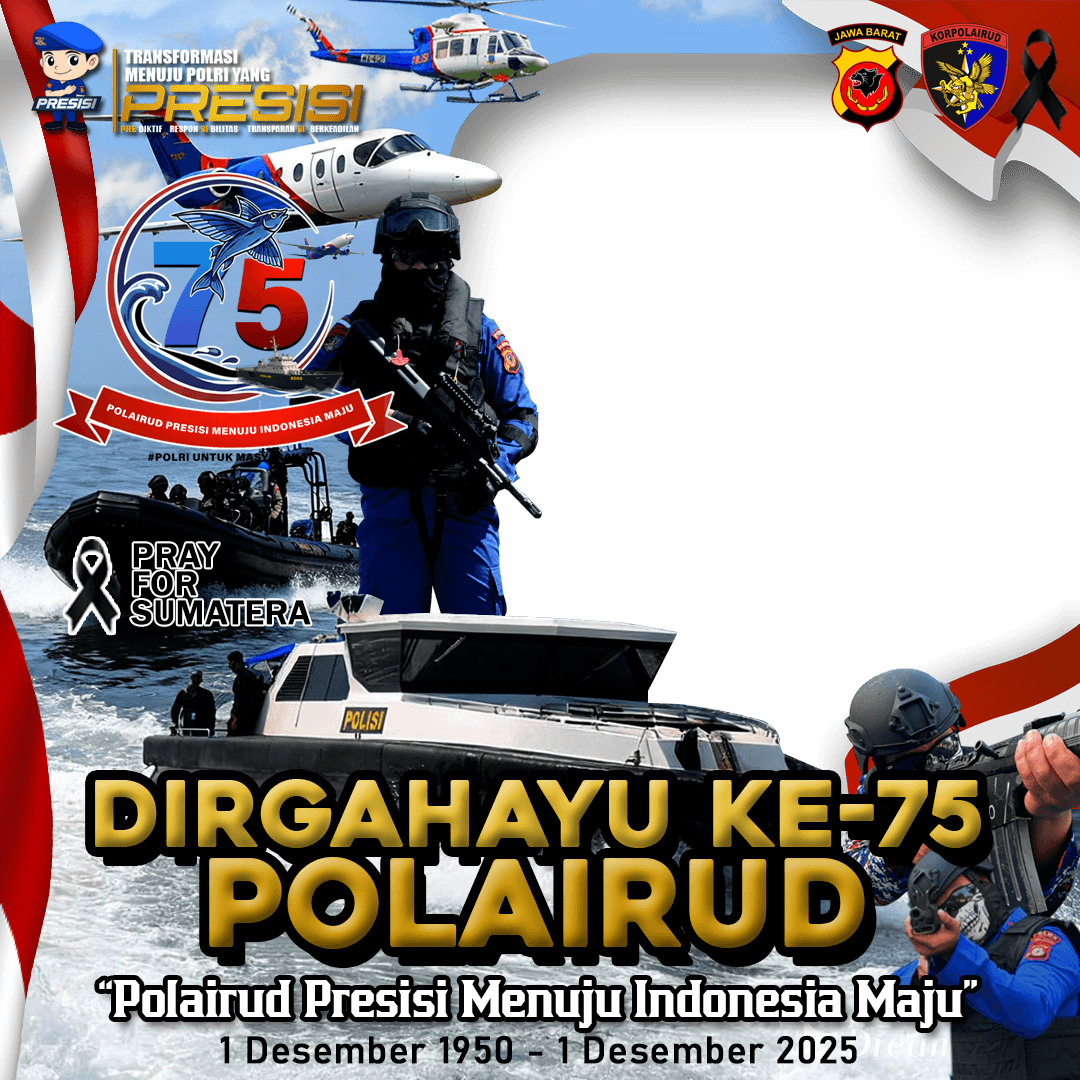 DIRGAHAYU KE-75 POLAIRUD TAHUN 2025